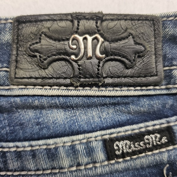 Miss Me Women's Blue Jeans, Size 26, Boot Cut, Style M3115B - Picture 4 of 14